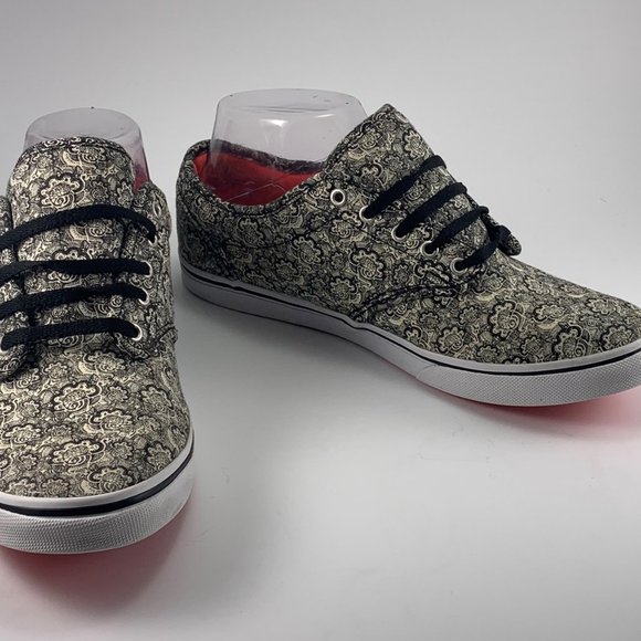 Vans Atwood (TBR4R) Paisley Print Shoes Henna Black (VN-0U4IAYQ) Size 7 Women's - Picture 7 of 10